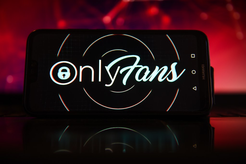 OnlyFans; smartphone