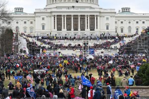 The United States Capitol Building was breached by thousands of demonstrators protesting the results of the 2020 United States presidential election where Donald Trump was defeated by Joe Biden, January 6, 2020, in Washington, D.C. Photo by: JT/STAR MAX/I