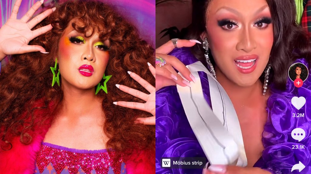 Kyne Santos Canada's Drag Race RuPaul drag queen TikTok Math Filipino tutorial