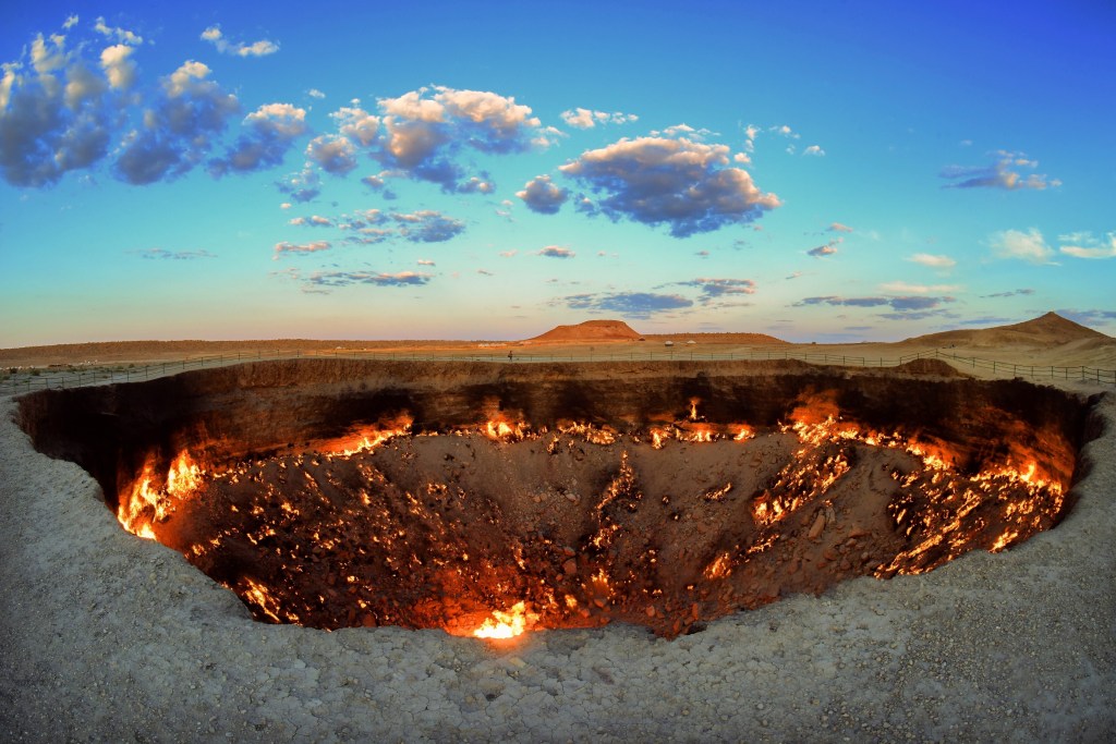 La “Porta dell’inferno” del Turkmenistan