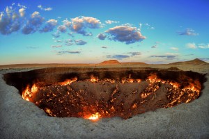 La “Porta dell’inferno” del Turkmenistan