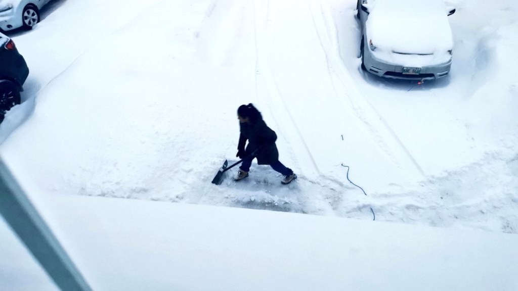 A Canadian politician is getting dragged to hell for posting a picture of his wife shovelling snow from their driveway right after she had worked a 12-hour hospital shift.