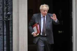 ​Boris Johnson leaving Number 10 Downing St