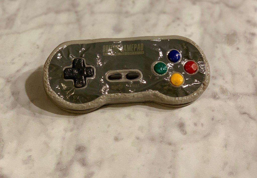 A photo of a controller burned in the fire