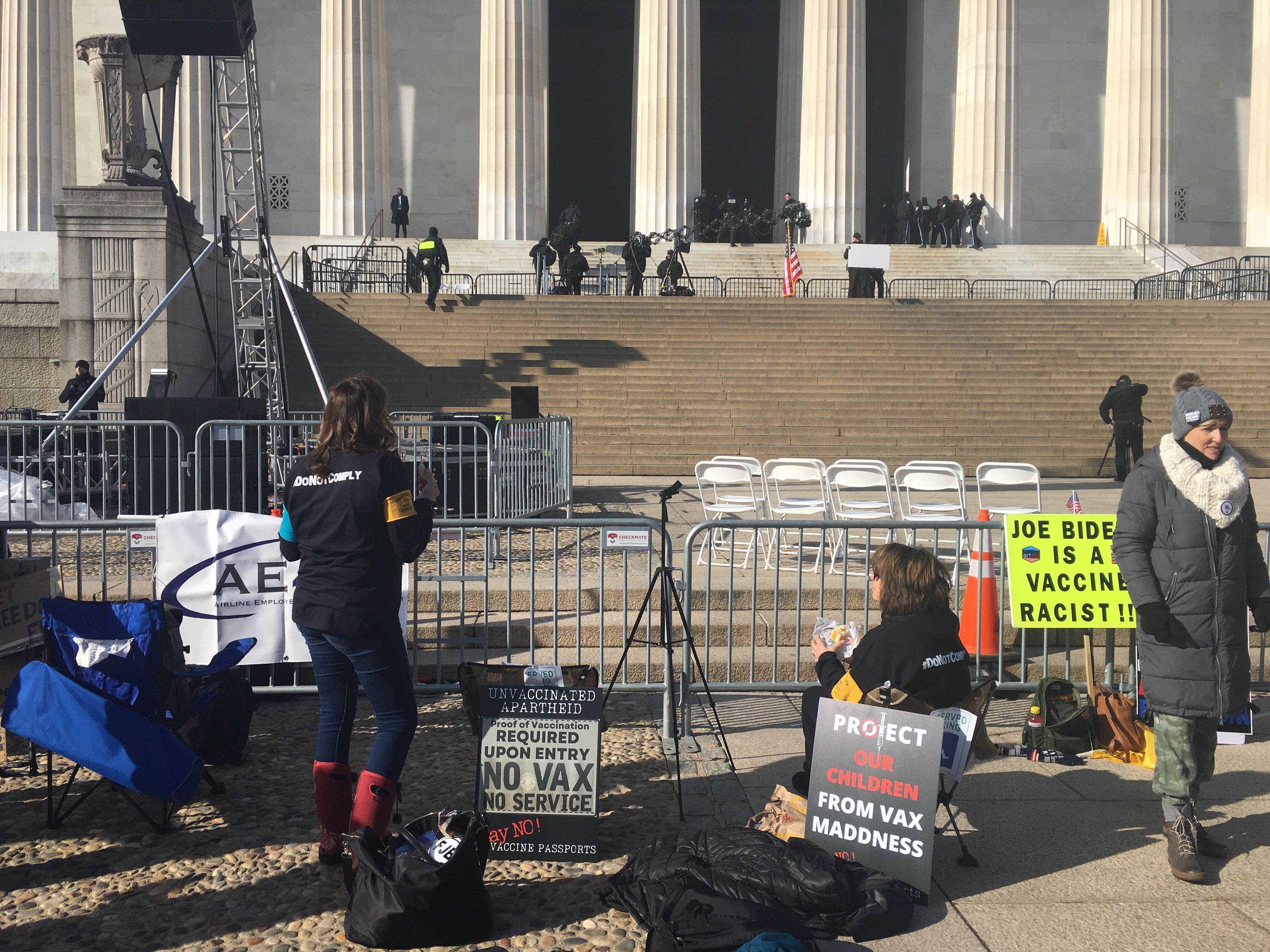 Photo of activists