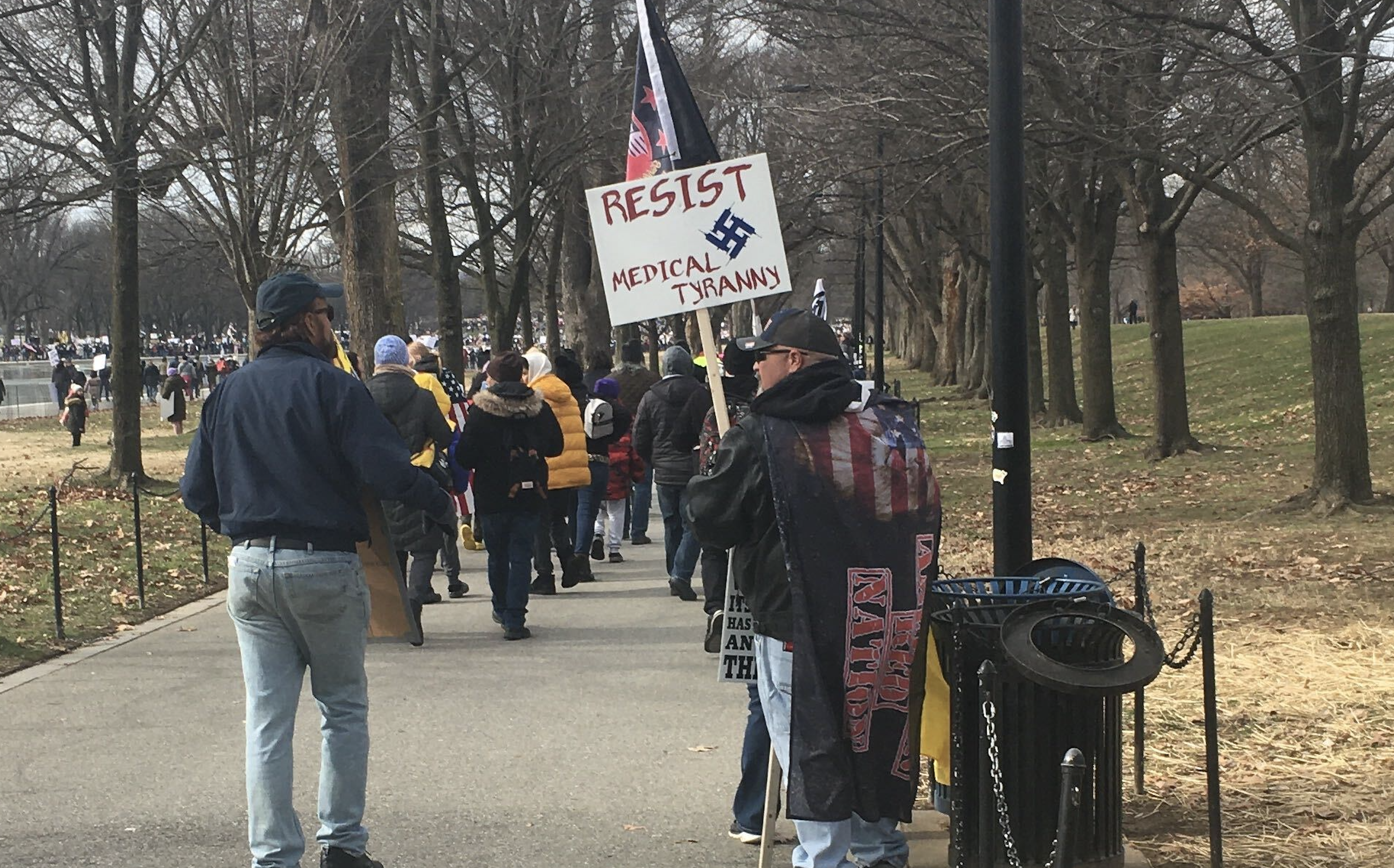 Resist medical tyranny sign