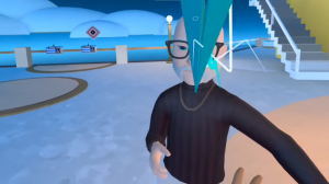 Avatar Pemandu Komunitas di Horizon Worlds, dunia VR ciptaan Facebook