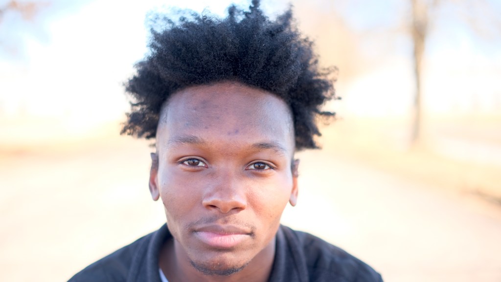 Arkeuntrez Washington in Huntsville, Alabama, after his release from federal prison in late 2021. (Photo by Keegan Hamilton / VICE News)