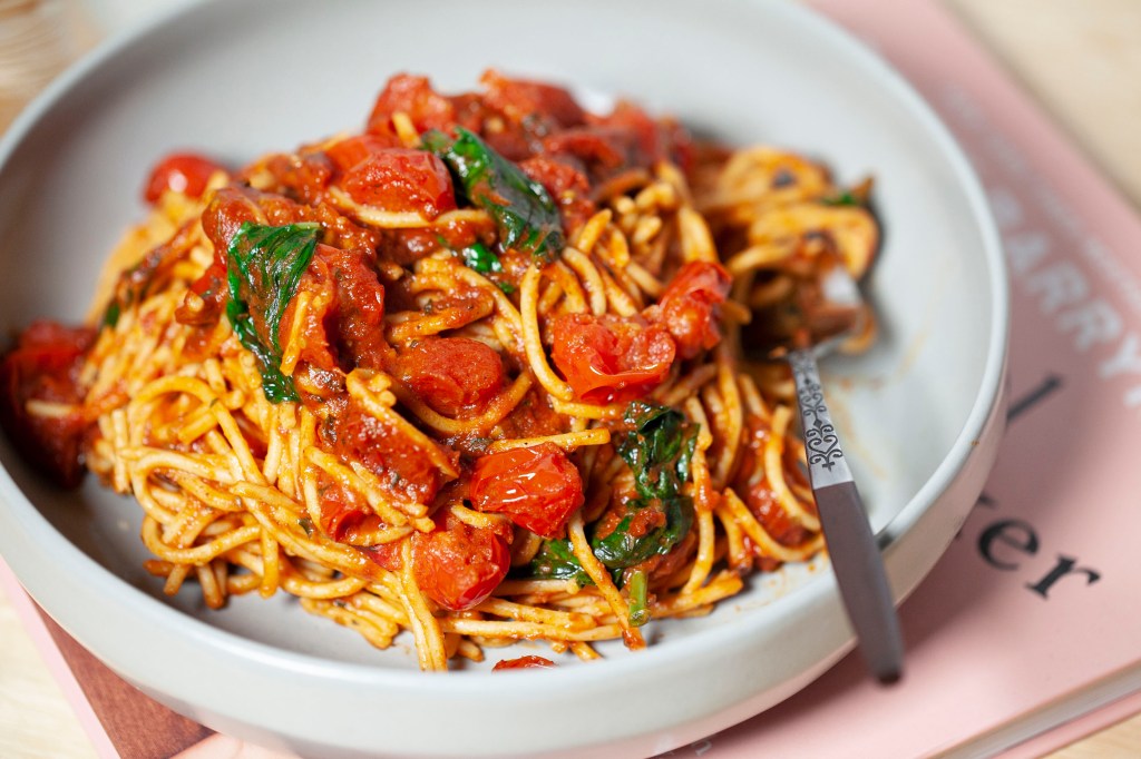 Spaghetti all’harissa