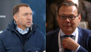 Russian oligarchs Oleg Deripask​a (L) and Mikhail Fridman​ (R) are speaking out against Russia's war in Ukraine.