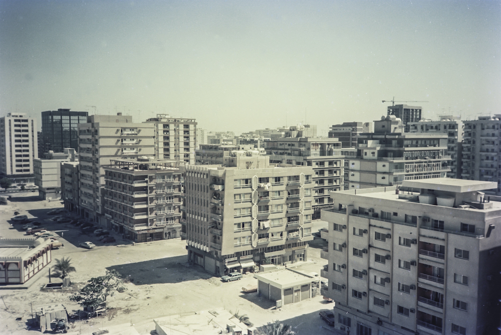 Saleh al-Tamimi, Abu Dhabi – boxy, low-rise apartment buildings in 1970s style.