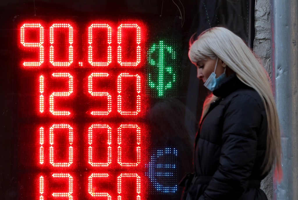 russian ruble currency economy