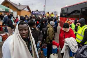 refugiati din ucraina, autoritati ucraina rasiste cu refugiati africani