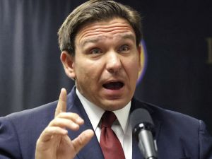 Florida Gov. Ron DeSantis is expected to sign the "Stop W.O.K.E. Act" (Joe Burbank/Orlando Sentinel/Tribune News Service via Getty Images)