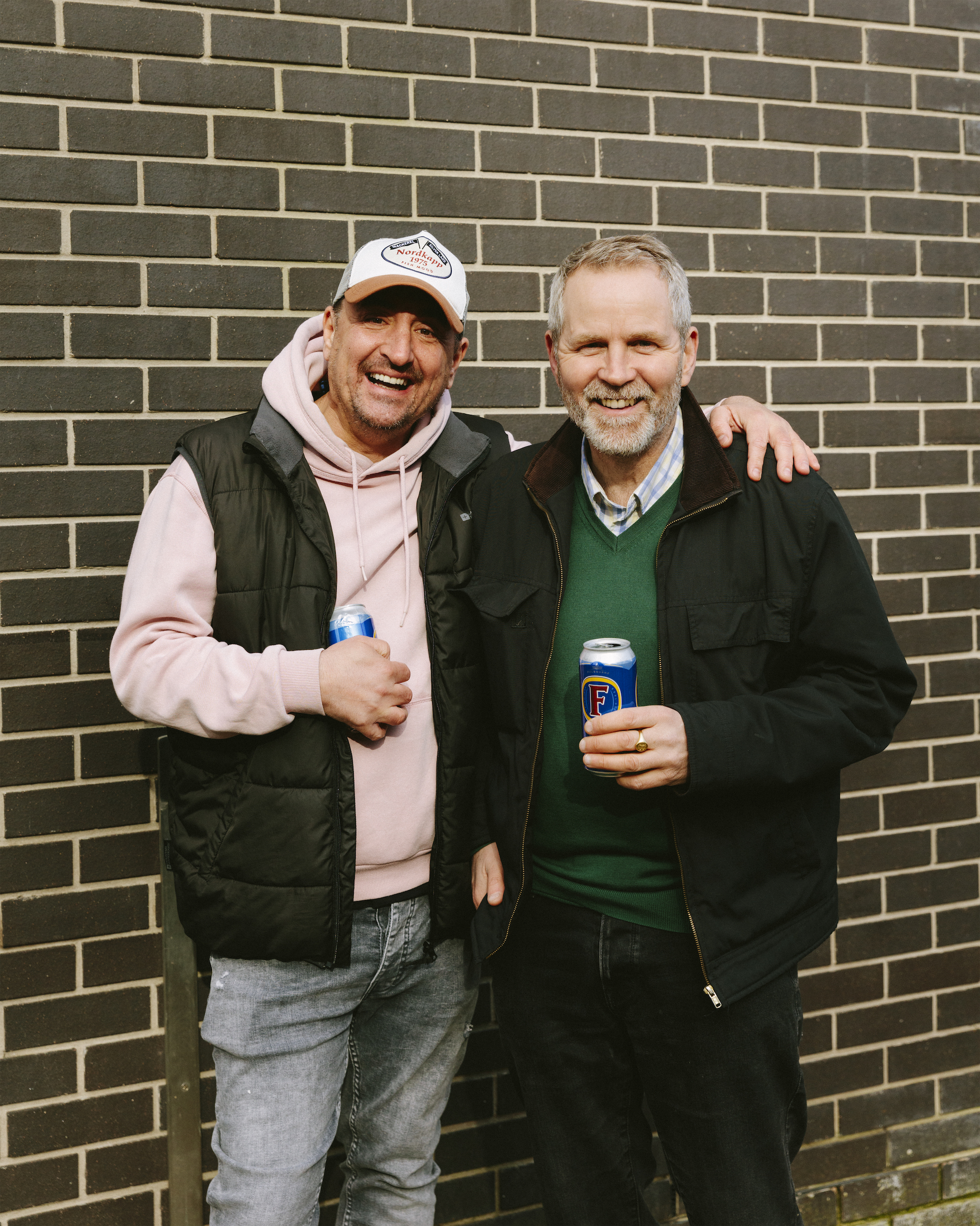 Carl Nunnerley (left) and Howard Borrington (right) of Rainbow Devils.