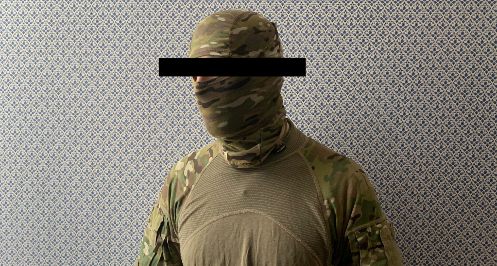 ​A Ukrainian special forces soldier who met with VICE World News in Ukraine.