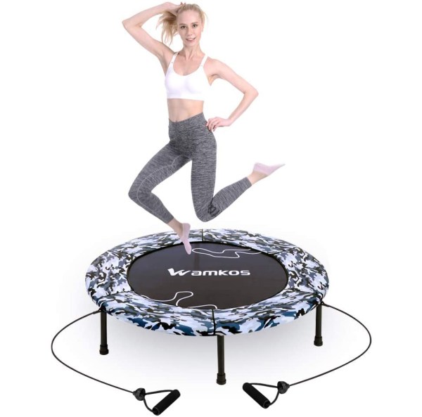 Wamkos 40" Rebounder Foldable Mini Trampoline