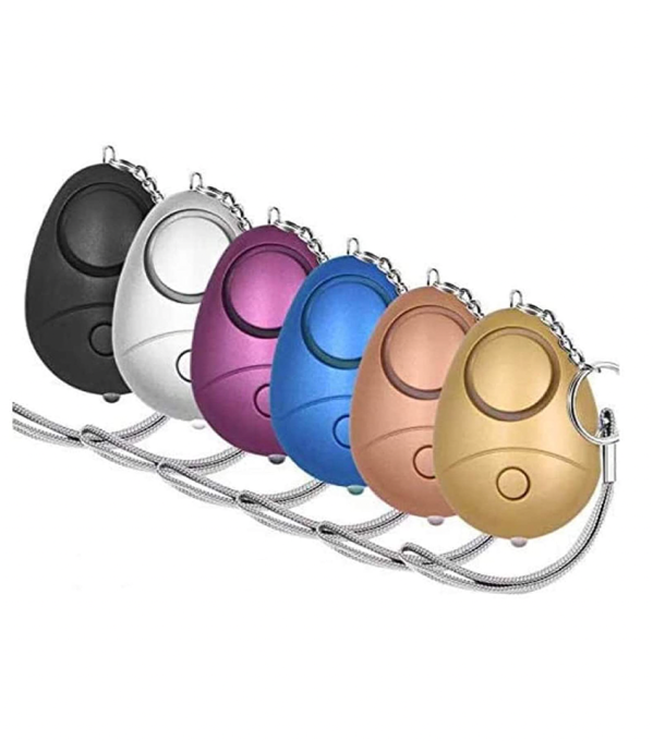 Safe Sound Personal Alarm, 6 Pack 140DB Personal Security Alarm Keychain with LED Lights