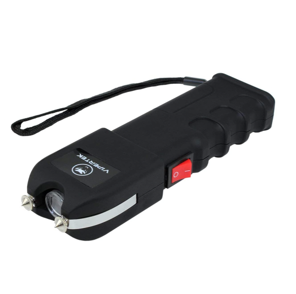 VTS-989 1 Billion Heavy Duty Rechargeable Stun Gun with LED Flashlight