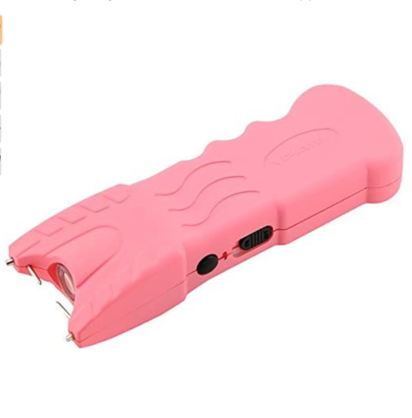 VTS-979 59 Billion Rechargeable Stun Gun with LED Flashlight