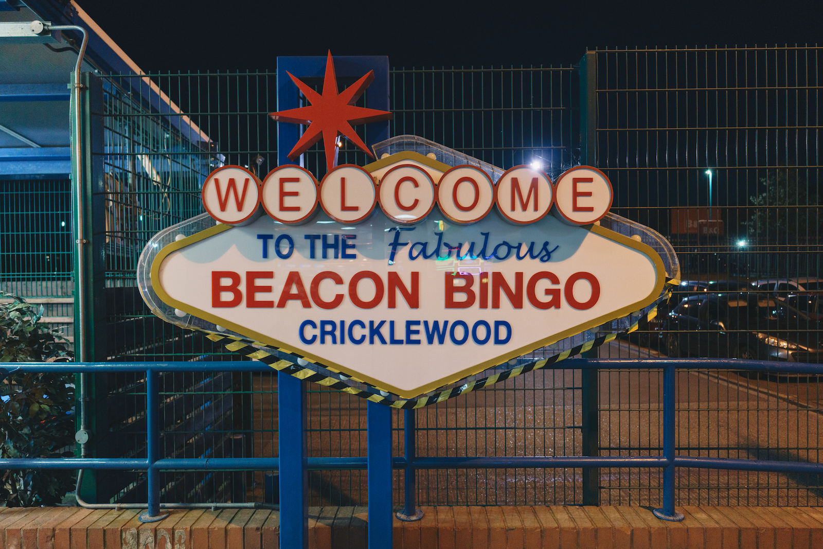 The fabulous Beacon Bingo Cricklewood sign