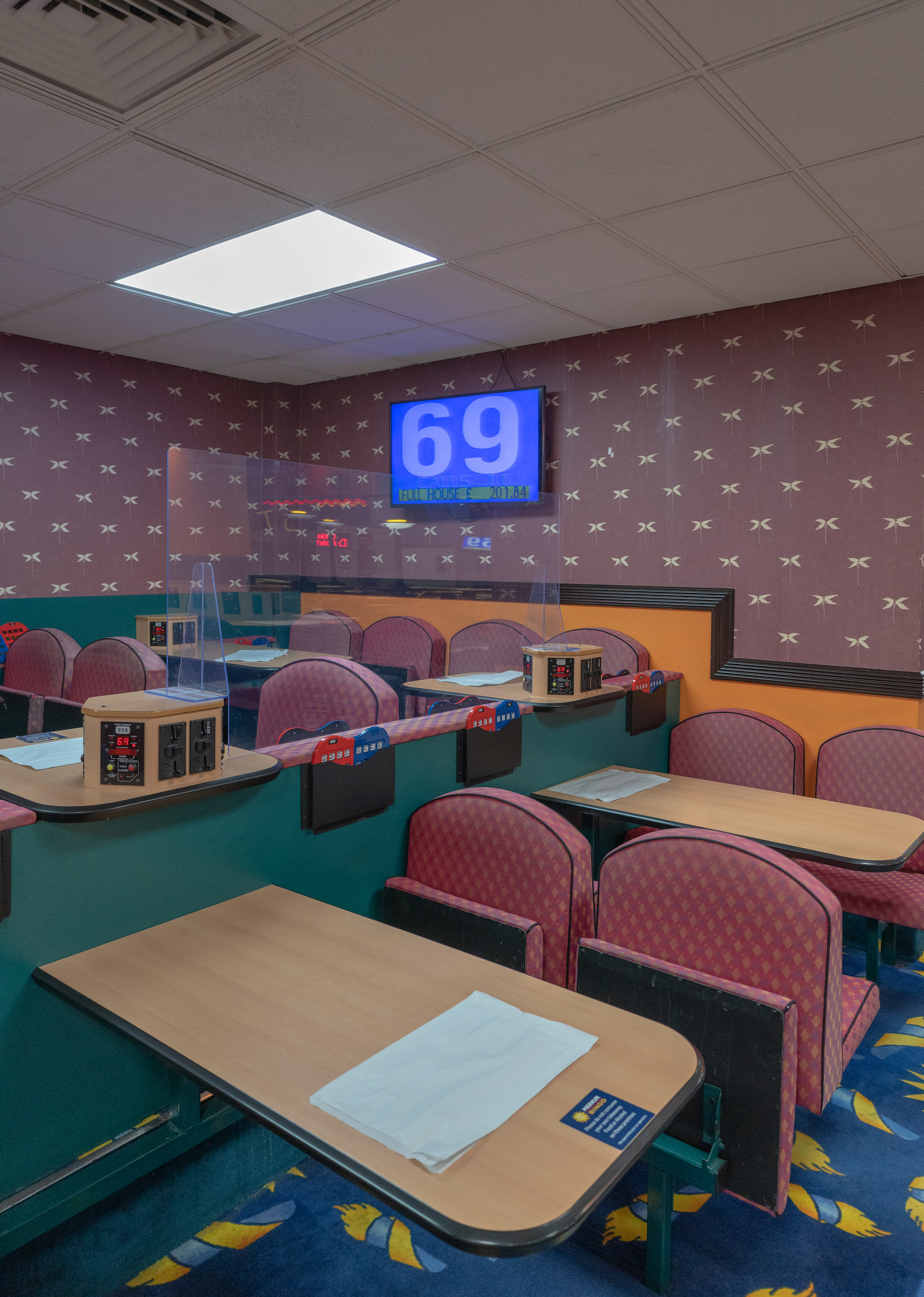 MERKUR Bingo hall interiors