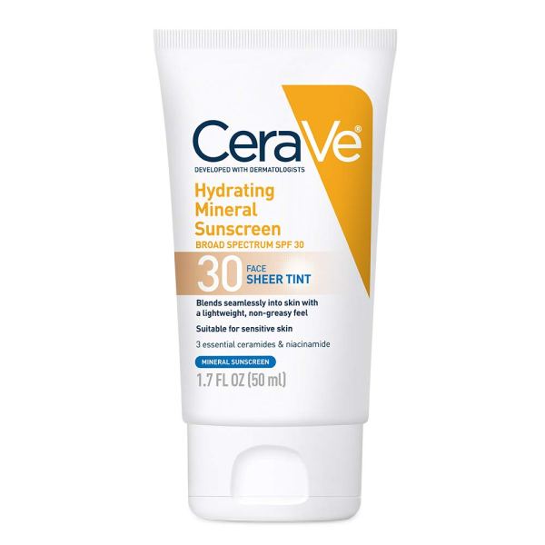 CeraVe Tinted Sunscreen with SPF 30