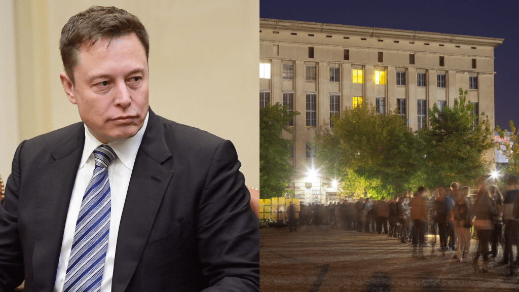 Kwam Elon Musk niet binnen bij Berghain? Berlijn Duitsland