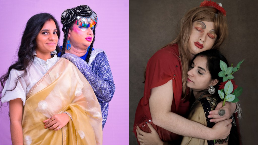 a marriage between a drag artist and a straight woman