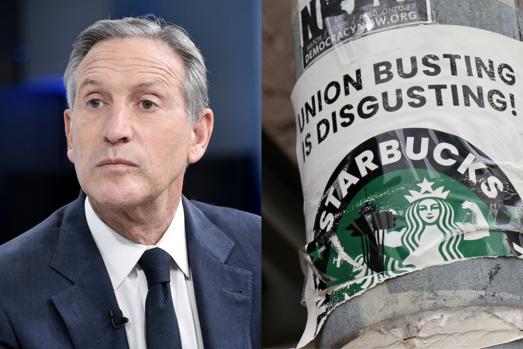 starbucks union busting