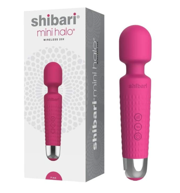 Mini Halo Plus Wand Vibrator