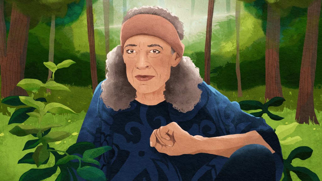 Illustration of Susan Weed.