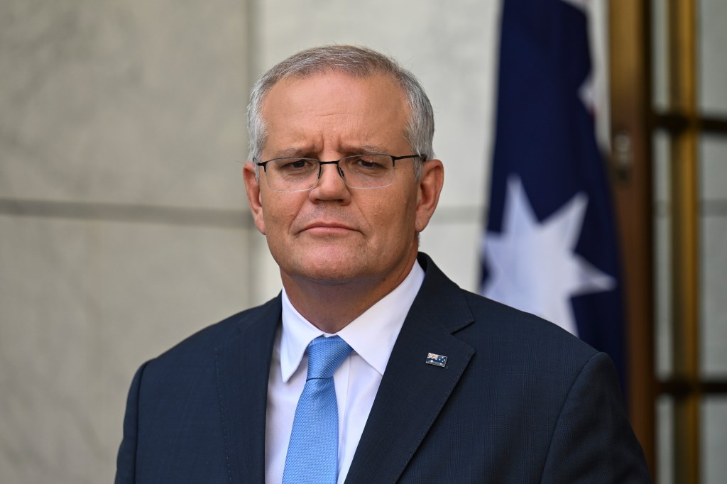 Scott Morrison. Image by Martin Ollman / Stringer