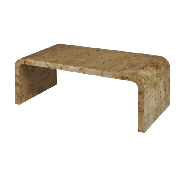 Newbury Solid Wood Sled Coffee Table