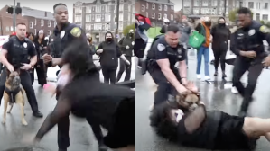 Video Shows Cop Punching Protester During Anti-Police Brutality Protest