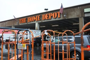 A Home Depot store in the Sunset Park neighborhood of the Brooklyn borough in New York City, February 22, 2022​. (Michael M. Santiago/Getty Images)