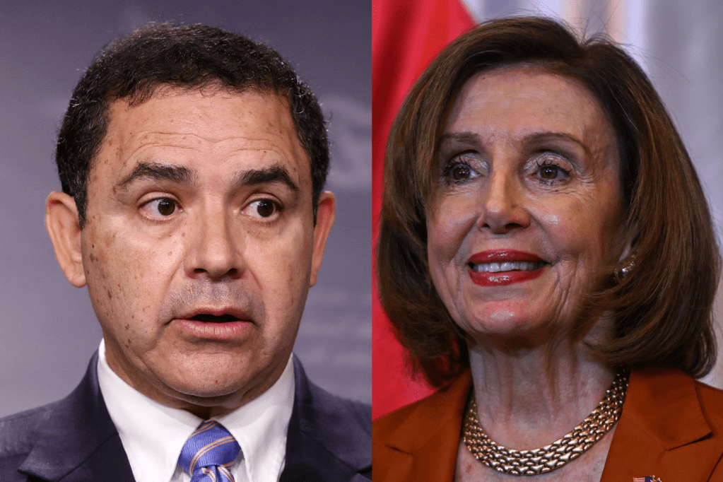 Henry Cuellar and Nancy Pelosi