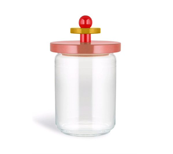 alessi glass jar