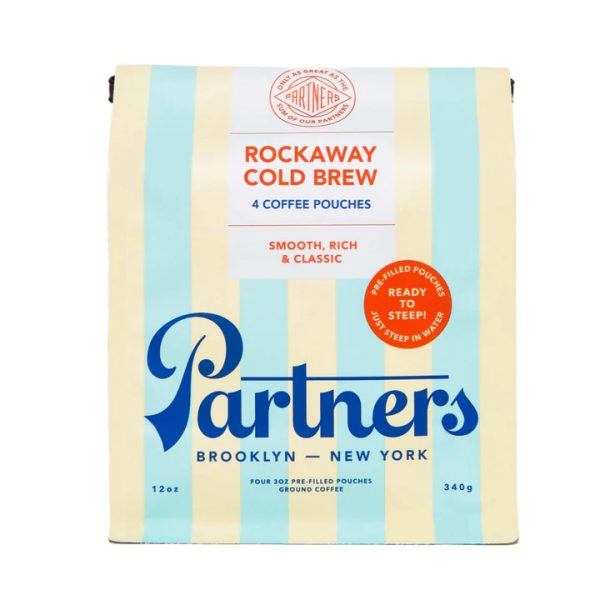 Partners cold brew coffee pouches