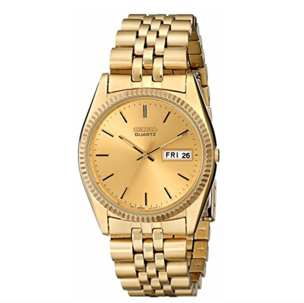 Seiko Gold-Tone Stainless Steel Watch