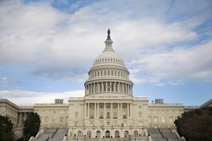 The U.S. Capitol building. Staffers have won the right to unionize.