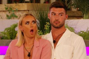 Millie and Liam, the winners of Love Island series 7