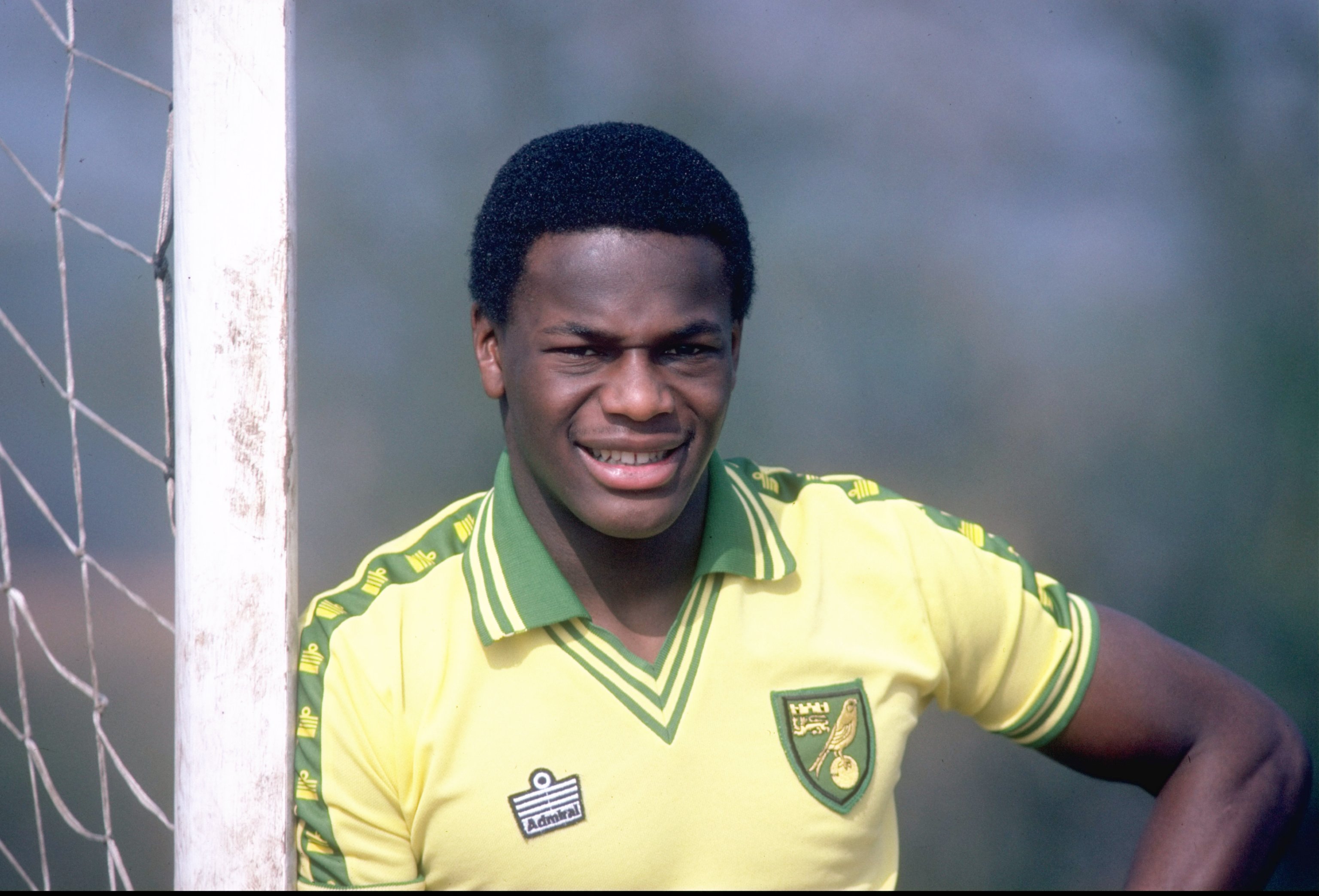 Justin Fashanu pictured in 1981. Photo: Allsport UK /Allsport