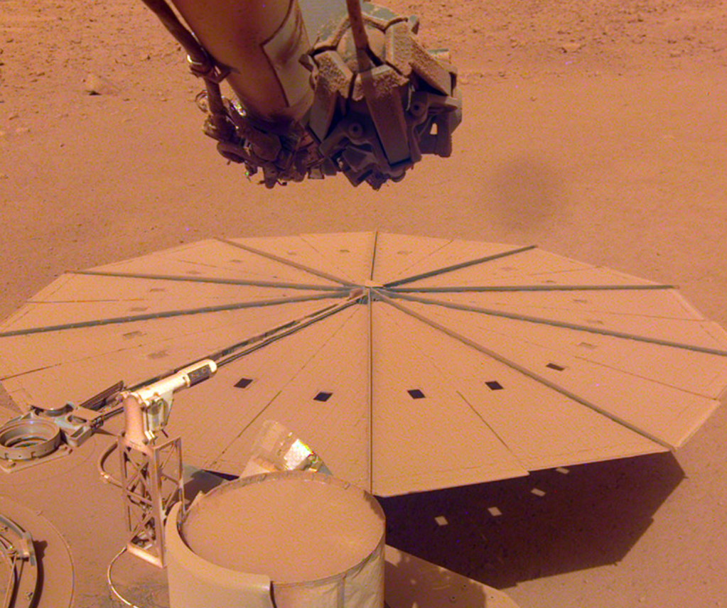 After dust covered the rover's solar panels, only a Martian dust devil can save the mission now.