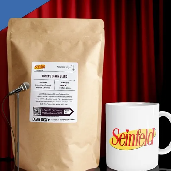 Seinfeld Bean Box Jerry's Diner Blend Whole Bean Coffee, 12 oz.