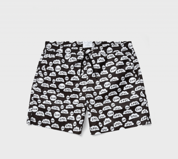 Sunspel x David Shrigley Swimshort