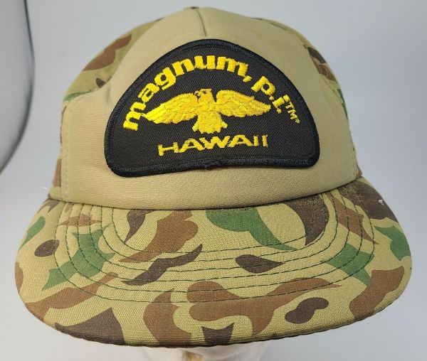 Vintage 1980 Magnum PI Trucker Hat