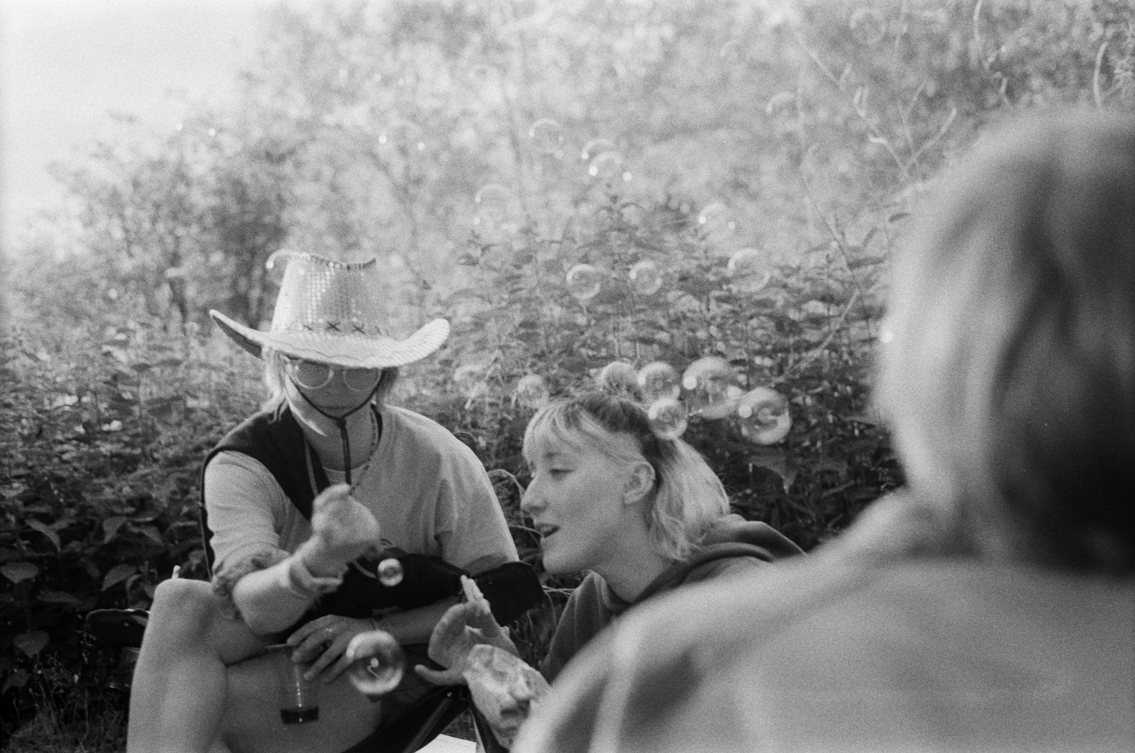 Festival goers at Flesh Festival, 2022. Photo by Heather Glazzard.