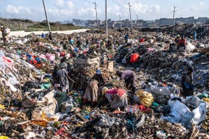 décharge kenya ramasseurs de déchets