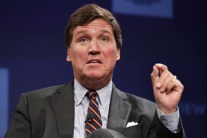 Fox News host Tucker Carlson speaks during the National Review Institute's Ideas Summit on March 29, 2019 in Washington, DC.